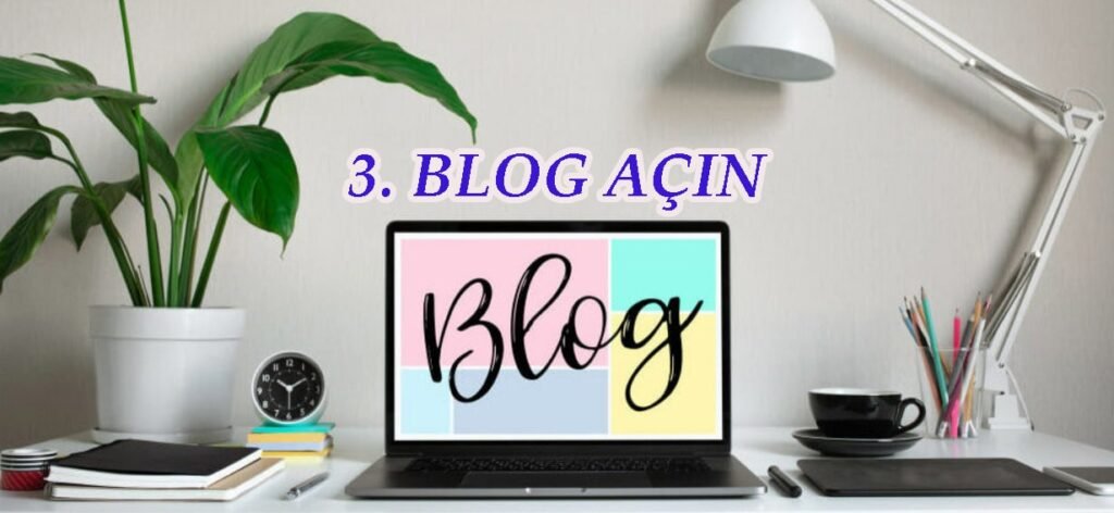 blog açın