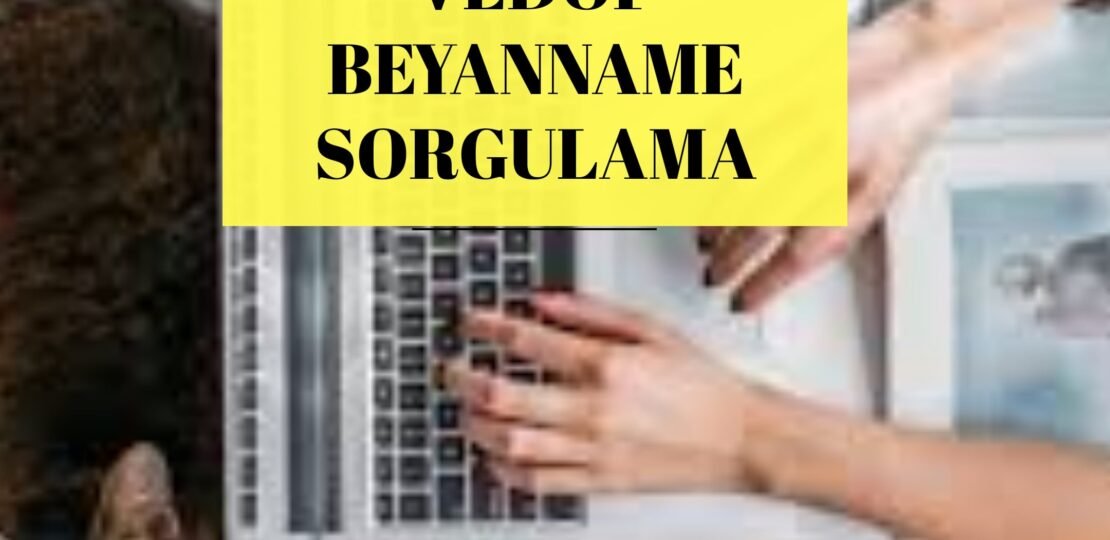 vedop beyanname sorgulama